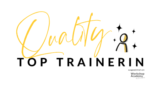 Siegel «Top Quality Trainerin» der Workshop Academy, verliehen an Sabine Schweingruber, 2026